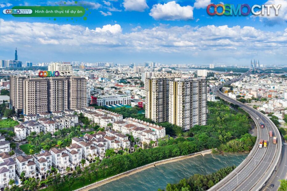 Cosmo City - TIỀM NĂNG BẤT ĐỘNG SẢN Ở KHU NAM SÀI GÒN