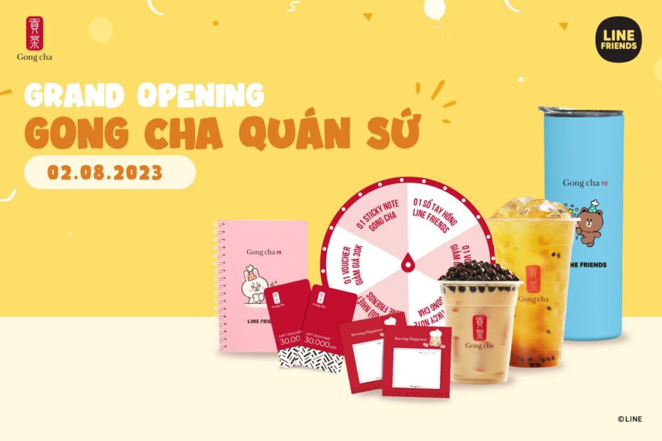 Trong lúc các Fan Hà Nội đang hờn sao chỉ có 3 cửa hàng Thì ở Quán Sứ đã có Gong Cha thứ 4