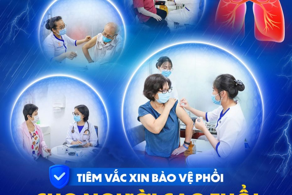 TIÊM VẮC XIN PHÒNG VIÊM PHỔI CHO NGƯỜI LỚN KHI TRỜI LẠNH!