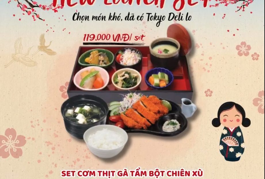 TRƯA NAY BẠN CÓ HẸN TẠI TOKYO DELI