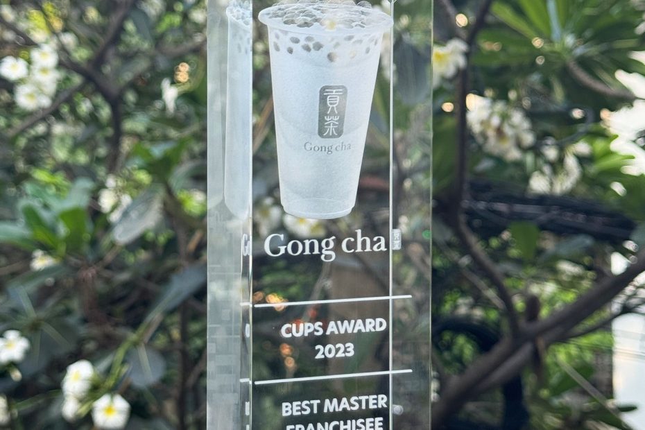 Gong Cha Việt Nam chúng mình đã vinh dự được nhận giải thưởng C.U.P.S