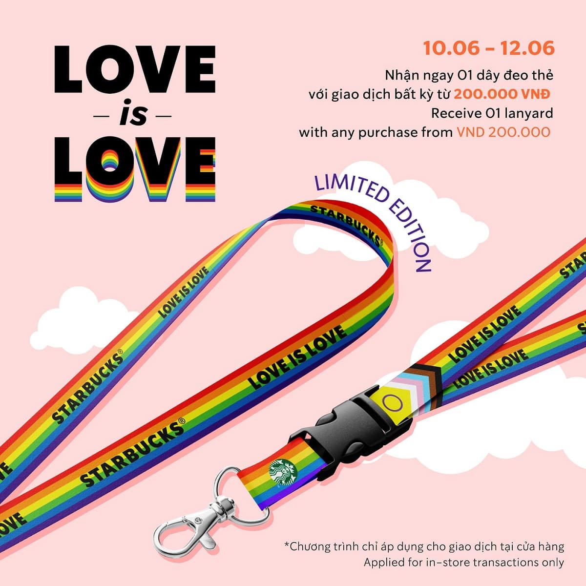 DO YOU OWN A “LOVE is LOVE” LANYARD YET?