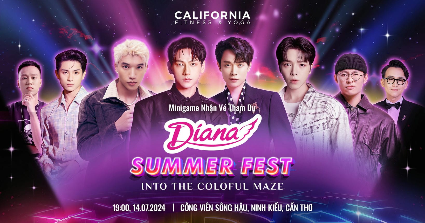 California x Diana: GET YOUR DIANA SUMMER FEST TICKETS NOW