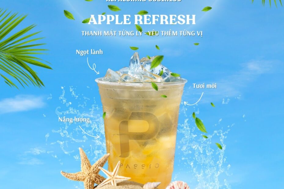 Apple Refresh – Thanh Mát Từng Ngụm