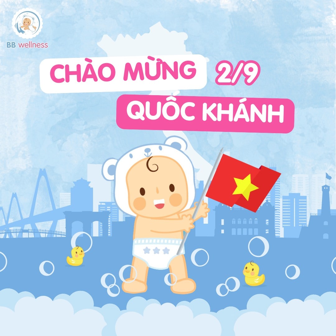 CHÀO MỪNG NGÀY QUỐC KHÁNH 2/9 - BB Wellnewss