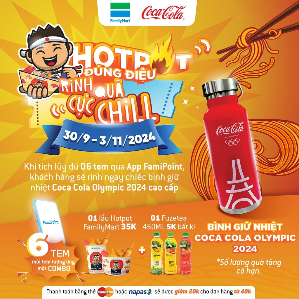 HOTPOT ĐÚNG ĐIỆU RINH QUÀ CỰC CHILL - FamilyMart