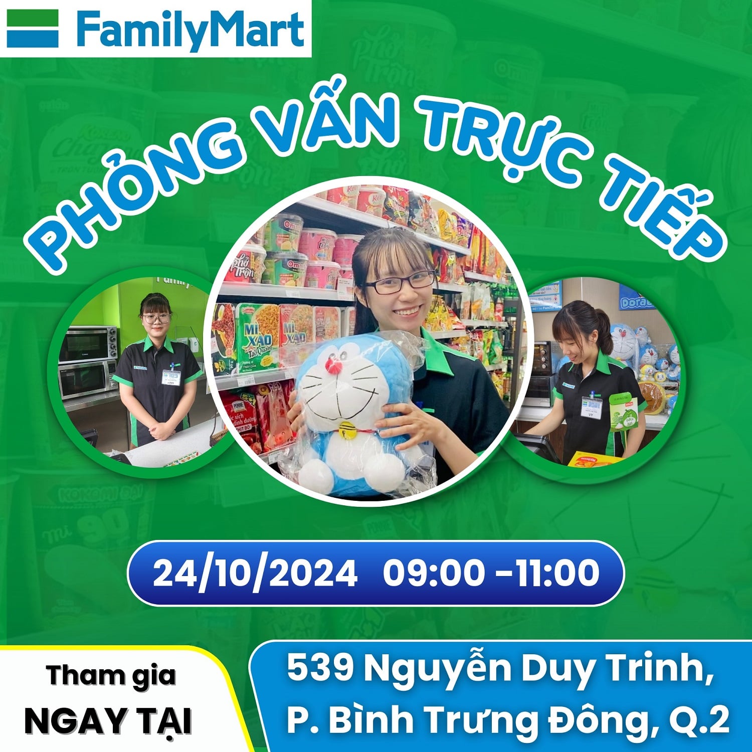 Các tình yêu ở Quận 2 đã biết tin gì chưa - FamilyMart Vietnam