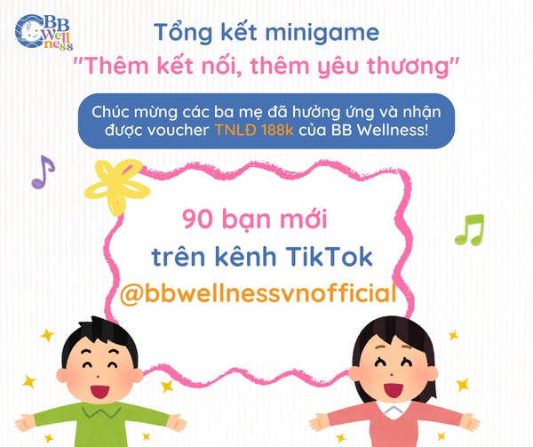 KẾT QUẢ MINIGAME THÊM KẾT NỐI, THÊM YÊU THƯƠNG - BB Wellness Vietnam