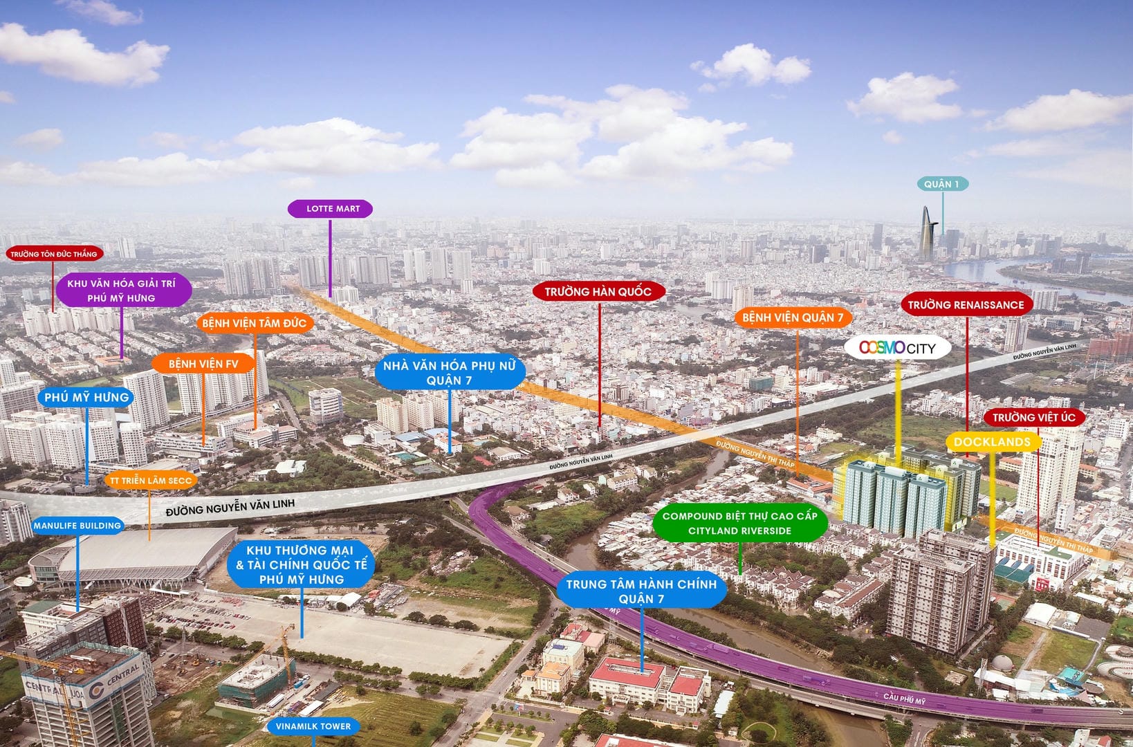 COSMO CITY – NÂNG TẦM CHUẨN MỰC SỐNG QUẬN 7