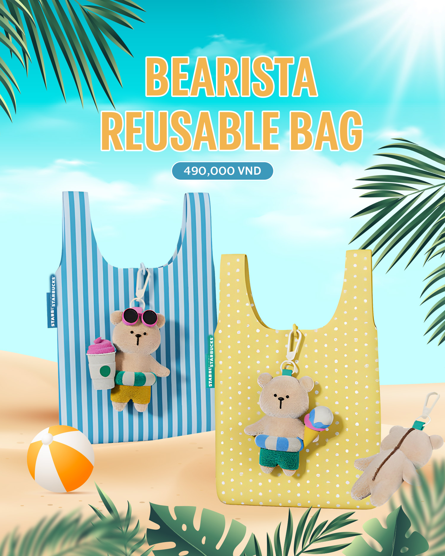 BEARISTA REUSABLE BAG – “LITTLE BEAR” IS HERE!