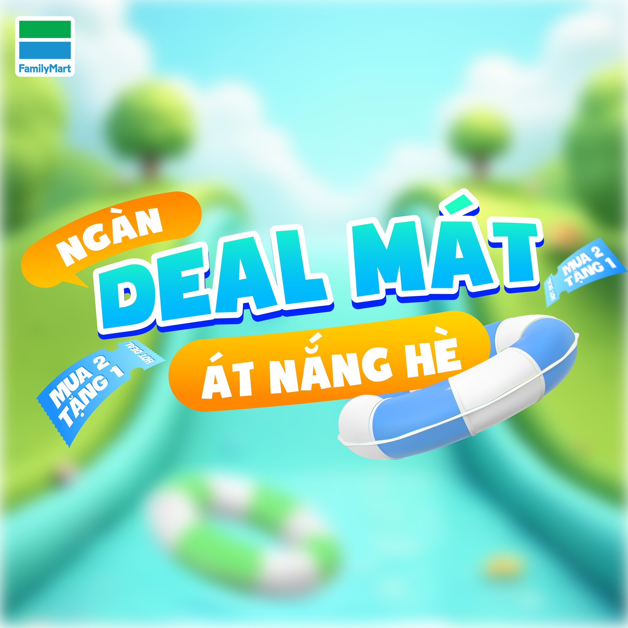 FAMILY MART – BUY 2 GET 1 FREE