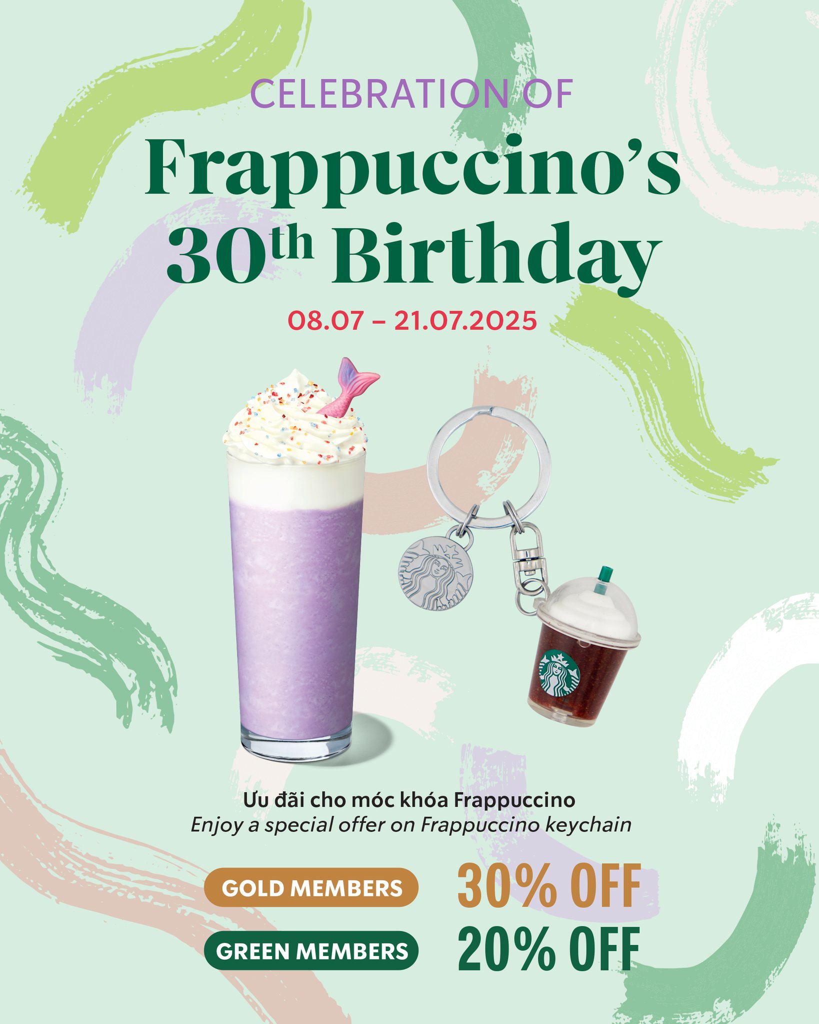 STARBUCKS - CELEBRATION OF FRAPPUCCINO'S 30TH BIRTHDAY