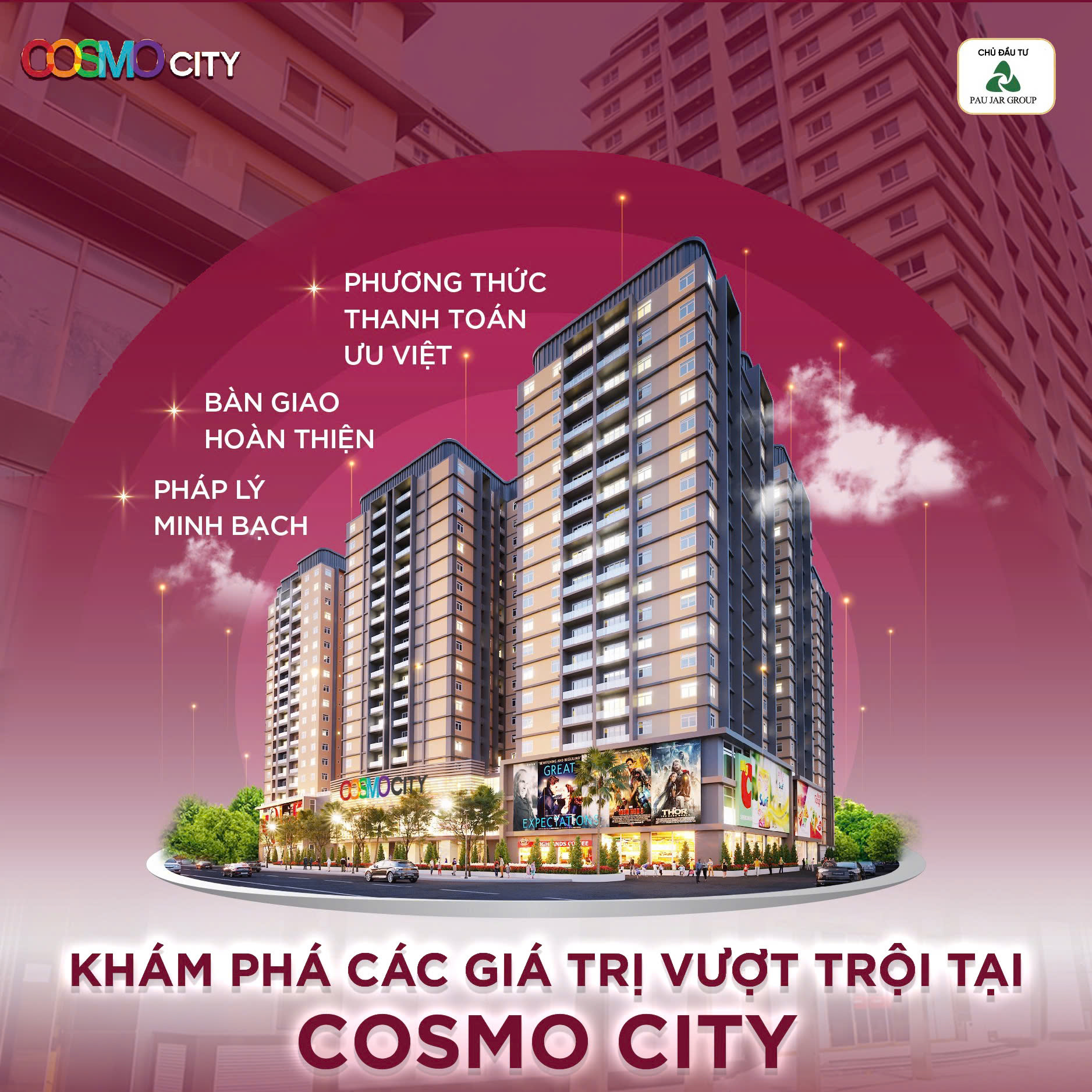 COSMO CITY – AFFIRMING THE TRUE VALUE OF LIVING