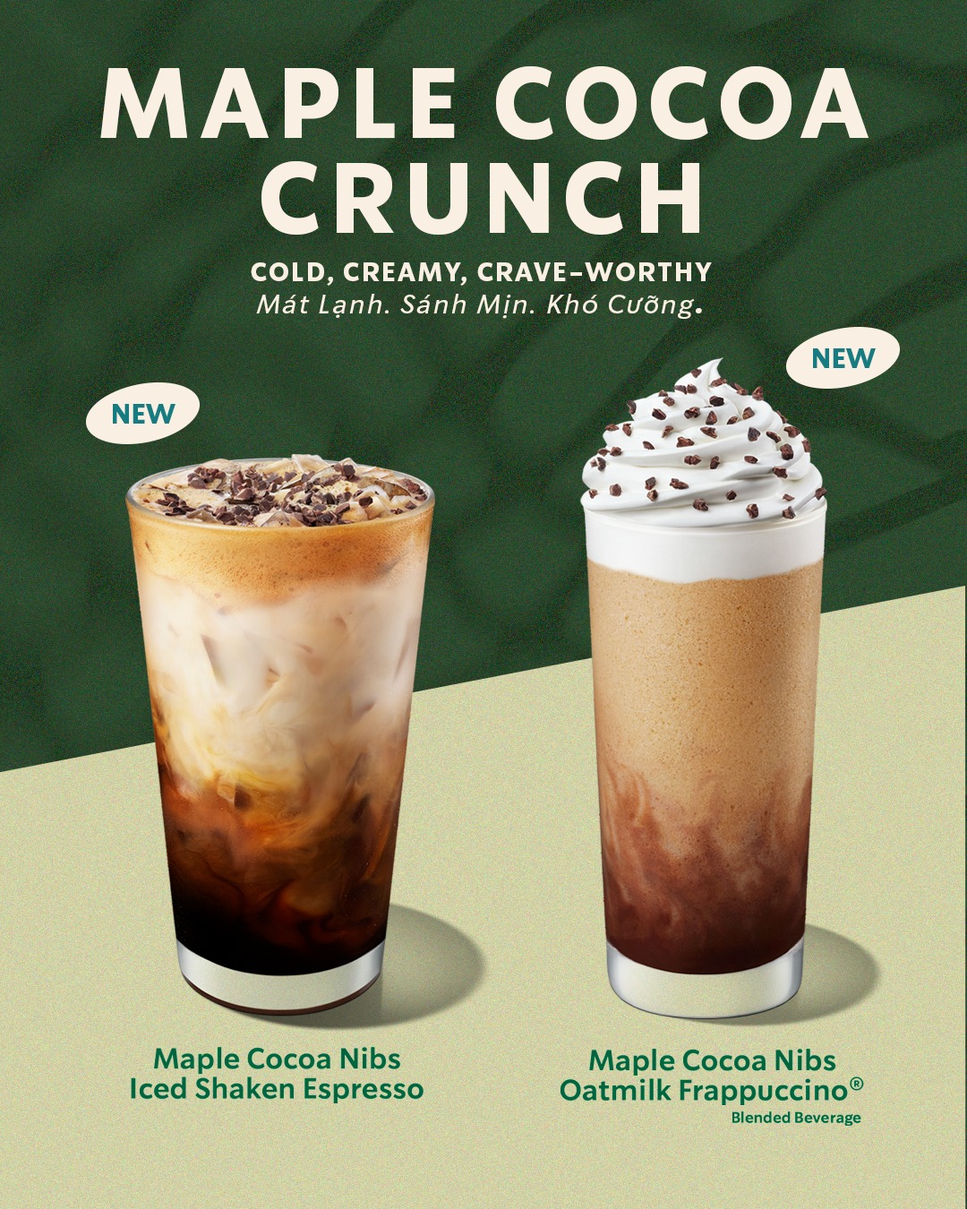 STARBUCKS: MAPLE COCOA CRUNCH – SWEETNESS OF AUTUMN
