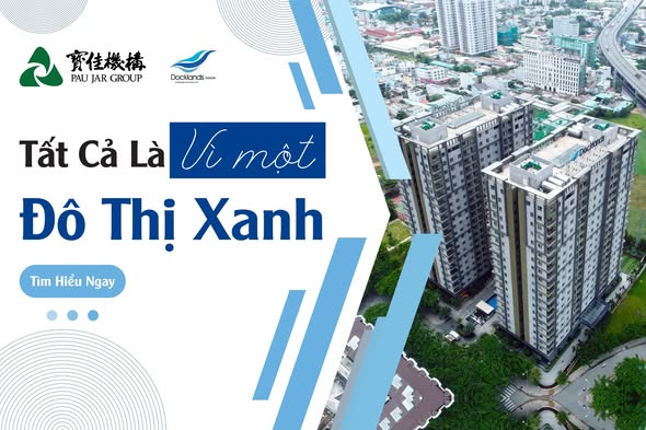 Docklands Saigon – Embrace Green Living in the Pulse of the City