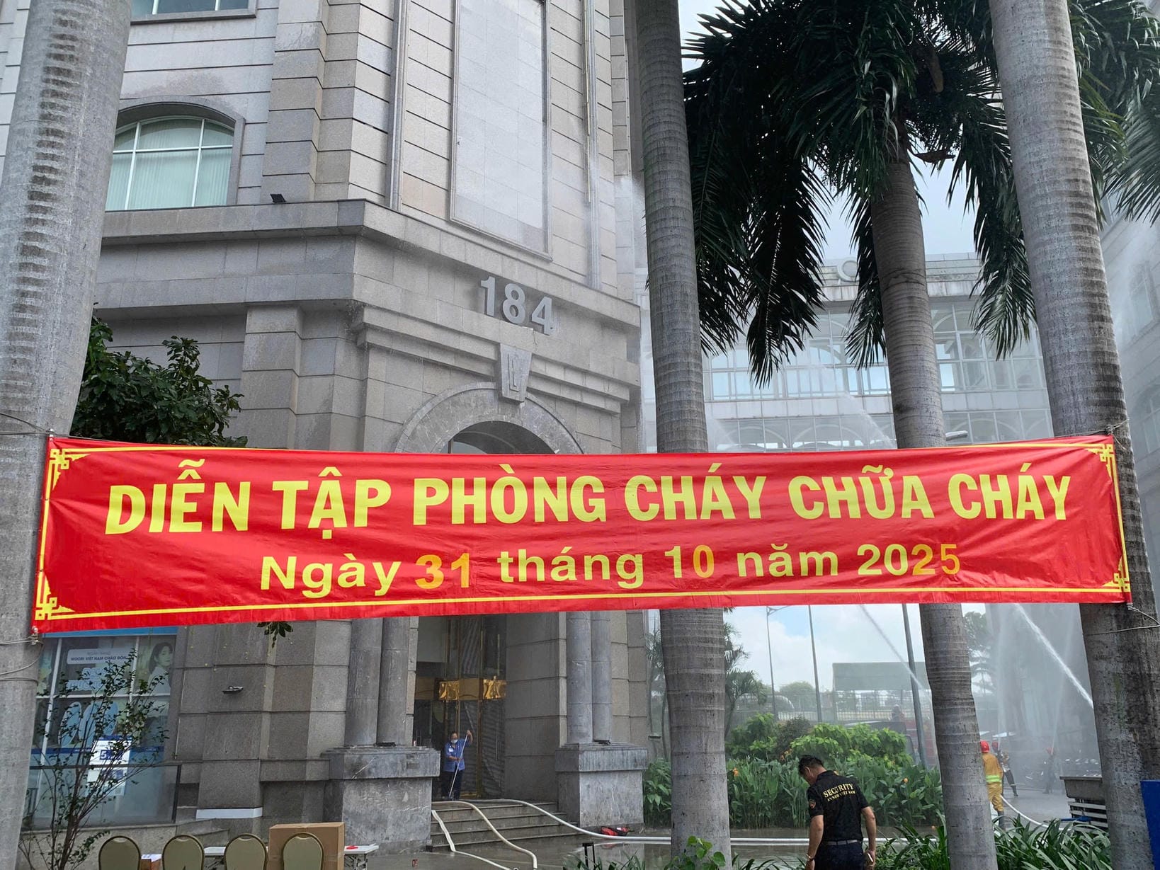 DIỄN TẬP PCCC THƯỜNG NIÊN TẠI DỰ ÁN THE FLEMINGTON – VÌ SỰ AN TOÀN CỦA MỌI NGƯỜI