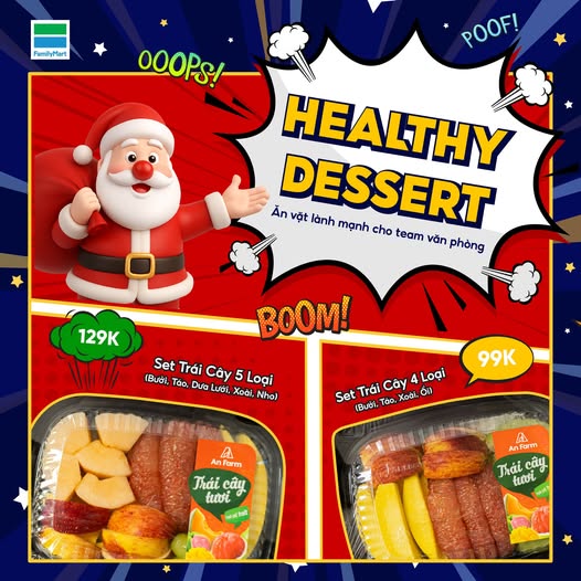 FAMILY MART – HEALTHY DESSERT – FRESH FRUIT SETS