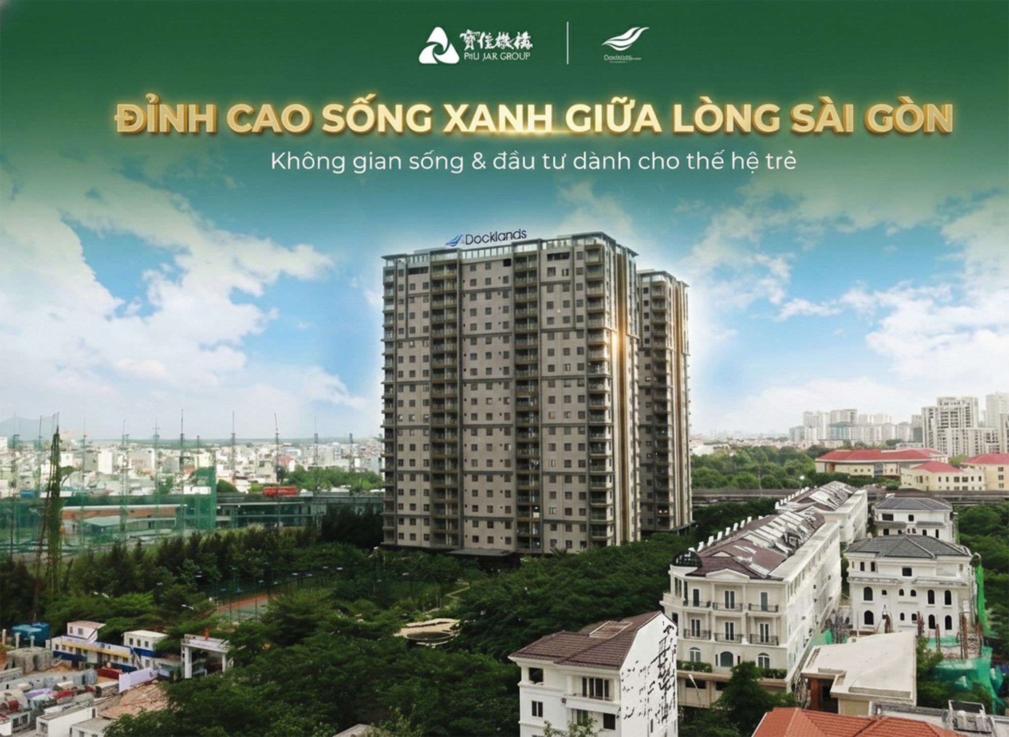 THE PINNACLE OF GREEN LIVING IN THE HEART OF SAIGON – DOCKLANDS SAIGON