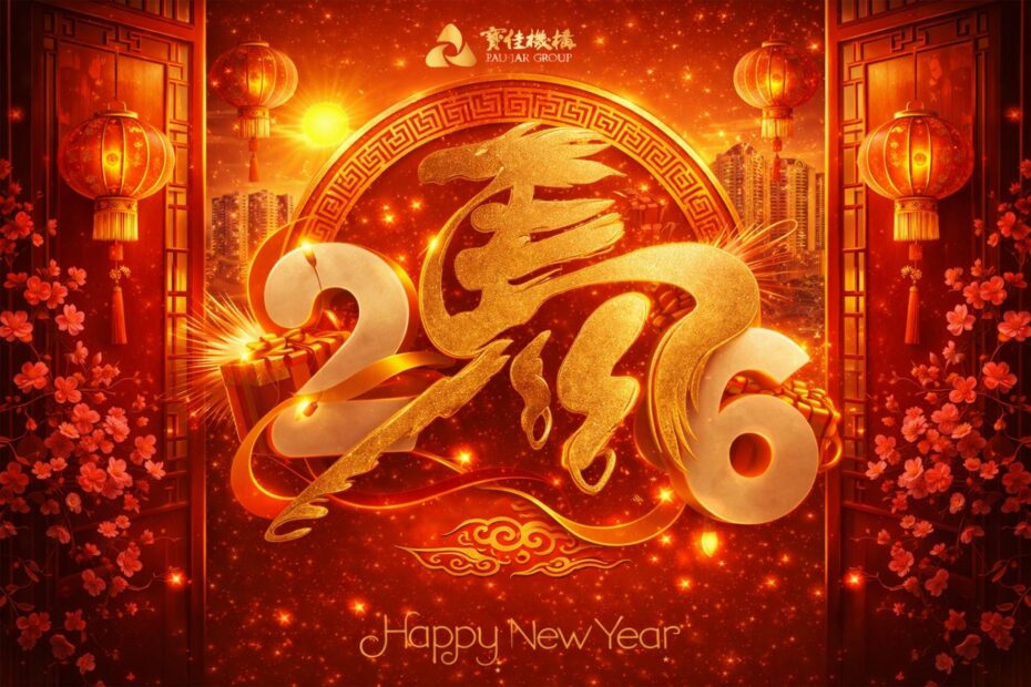 HAPPY NEW YEAR – WISHING YOU PEACE, PROSPERITY & GREAT FORTUNE