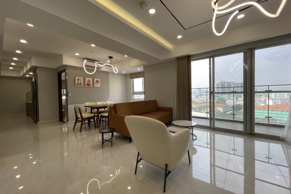 LUXURY APARTMENT FOR RENT AT COSMO CITY (UNIT 10FB2) – SOUTH SAIGON CENTER