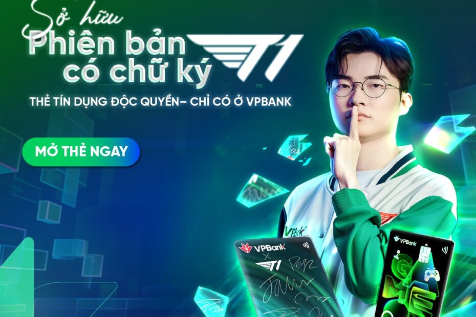 Hurry up and apply for the VPBank GameON Mastercard (T1 version) before the slots run out!