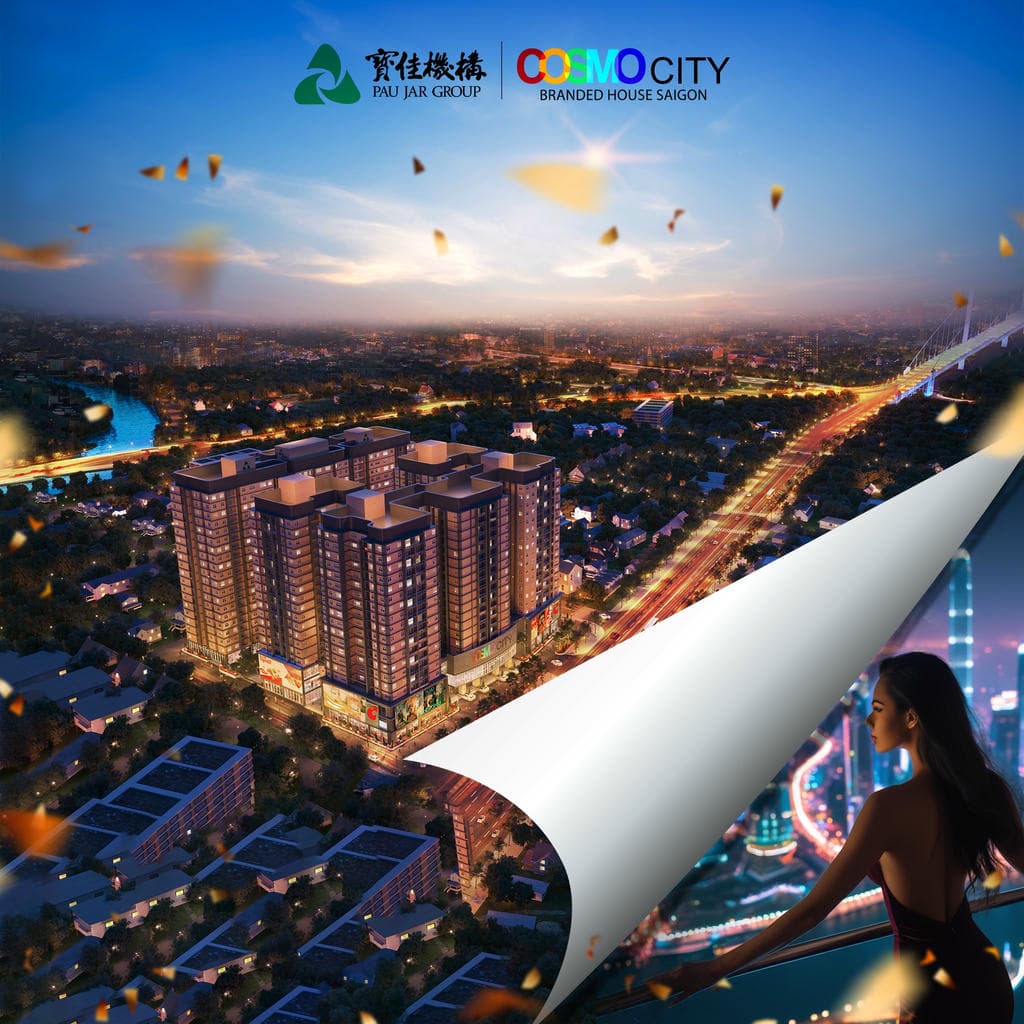 COSMO CITY – CHUẨN SỐNG THƯỢNG LƯU GIỮA LÒNG QUẬN 7