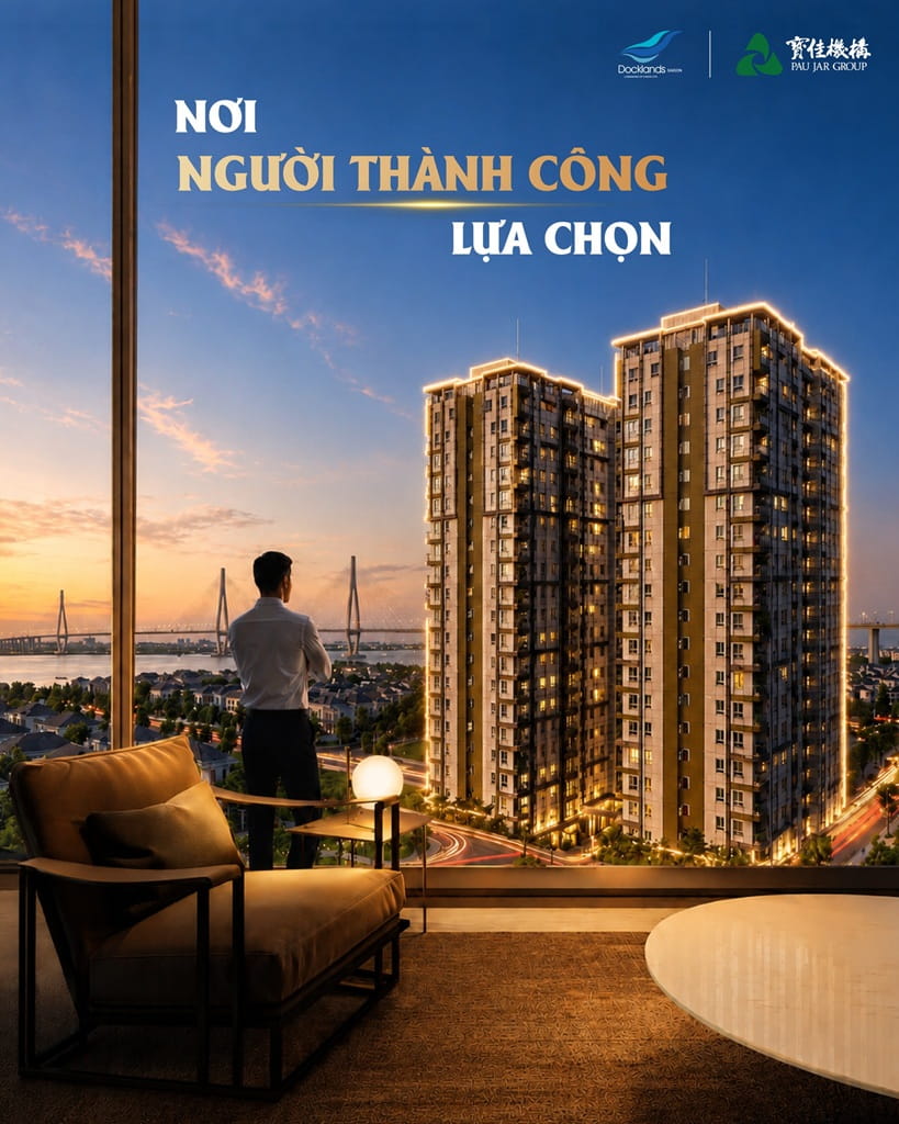 NƠI NGƯỜI THÀNH CÔNG LỰA CHỌN - Docklands Saigon