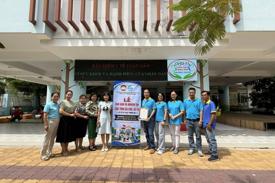 CẢI TẠO NHÀ VỆ SINH TRƯỜNG HỌC - TRƯỜNG MẦM NON PHÚ MỸ - 07/07/2026