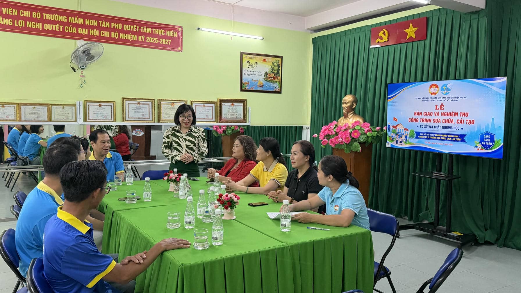 CẢI TẠO NHÀ VỆ SINH TRƯỜNG HỌC - TRƯỜNG MẦM NON TÂN PHÚ - 07/07/2026