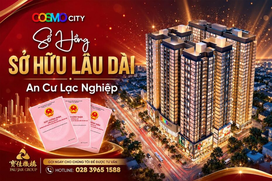 Căn Hộ Cosmo City Quận 7 – Sổ Hồng Trao Tay, Sở Hữu Lâu Dài