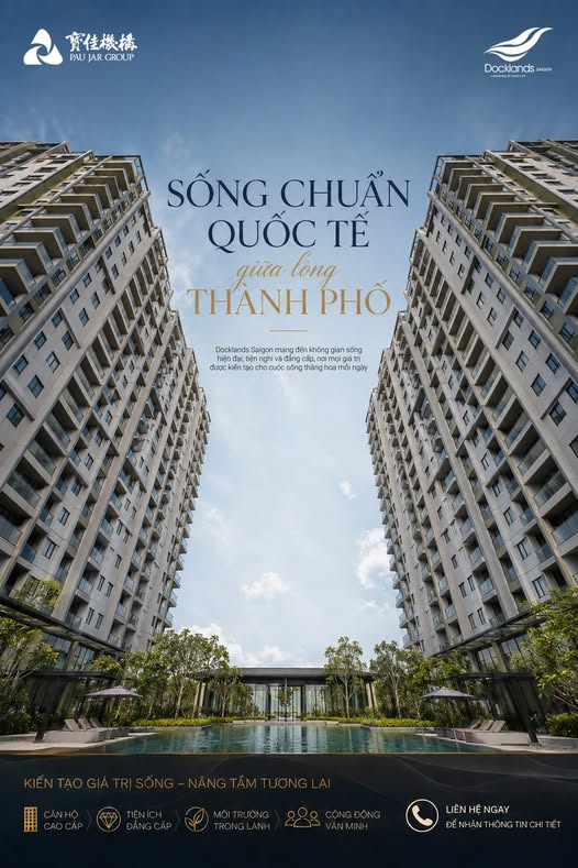 Căn Hộ Docklands Saigon Quận 7 – Tiêu Chuẩn Sống Quốc Tế Giữa Thành Phố